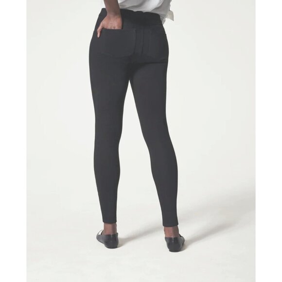 Spanx Womens Black Jean-ins Ankle Leggings Medium - Picture 3 of 14